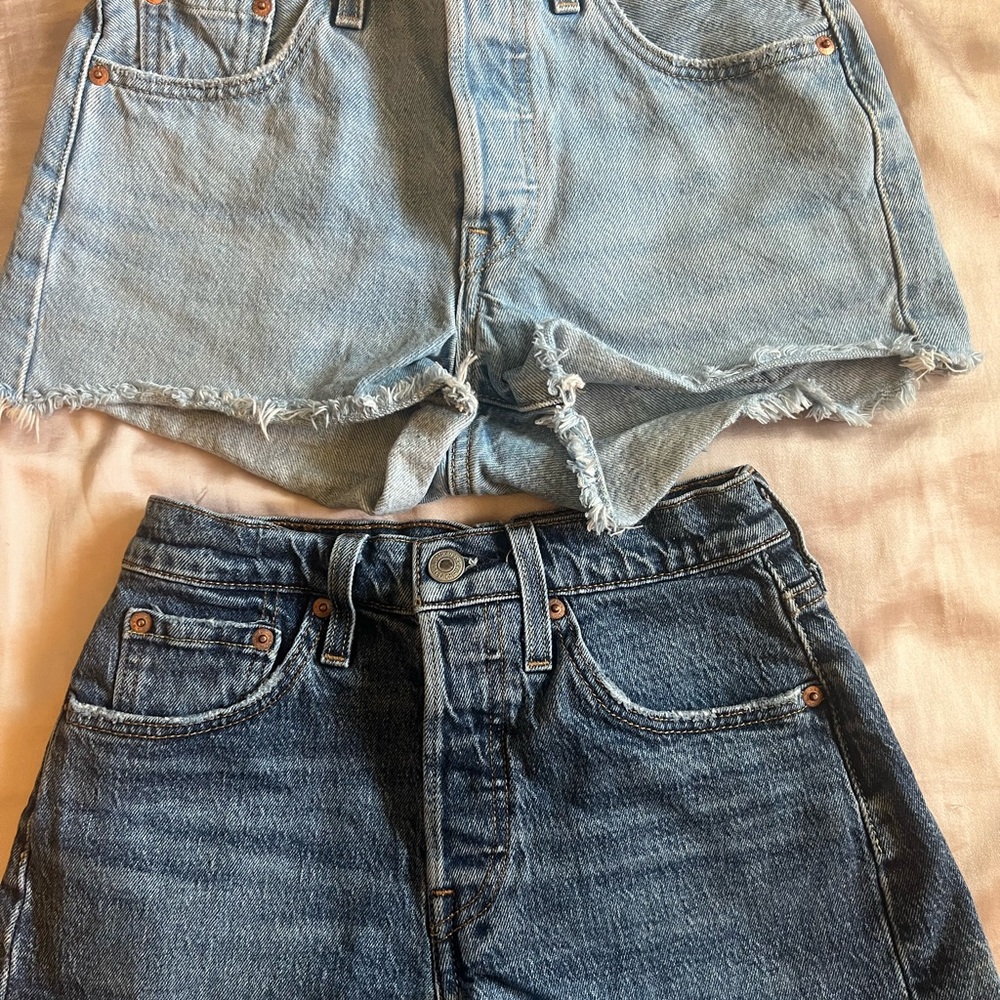 Denim Blue Women's Shorts